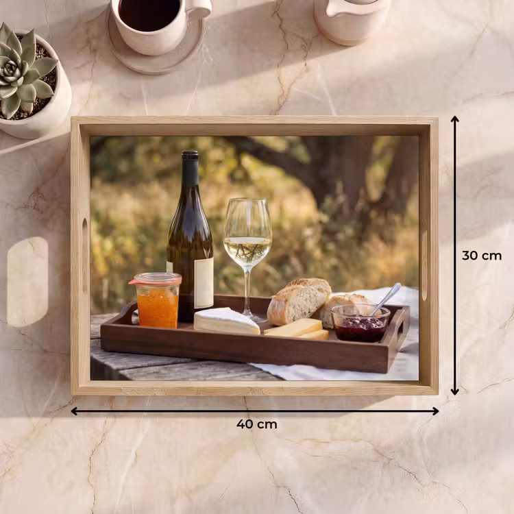 Plateau - Pique-nique - Vin - Plateau de fromage — 7