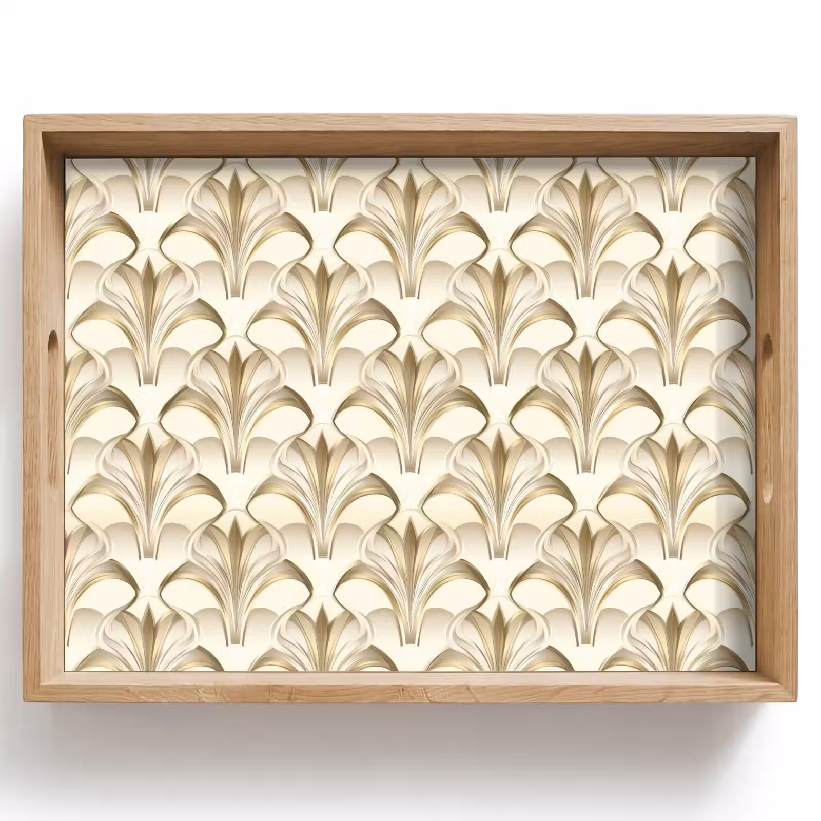 Plateau - Ornement - Baroque - Or — 1