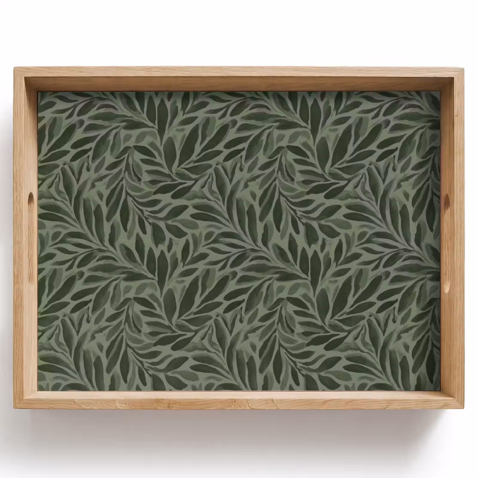Plateau - Feuilles - Bio - Vertes — 1