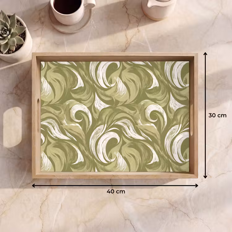 Plateau - Abstrait - Texture - Vert — 7