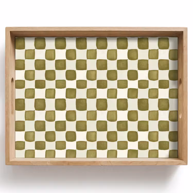 Plateau - Échecs - Motif - Vert — 1