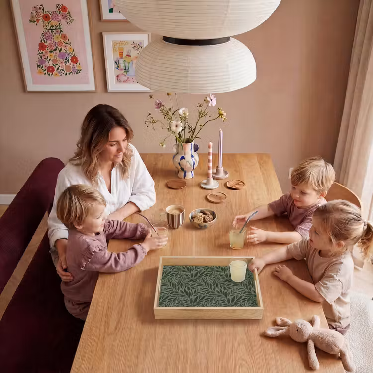 Plateau - Feuilles - Bio - Vertes — 5
