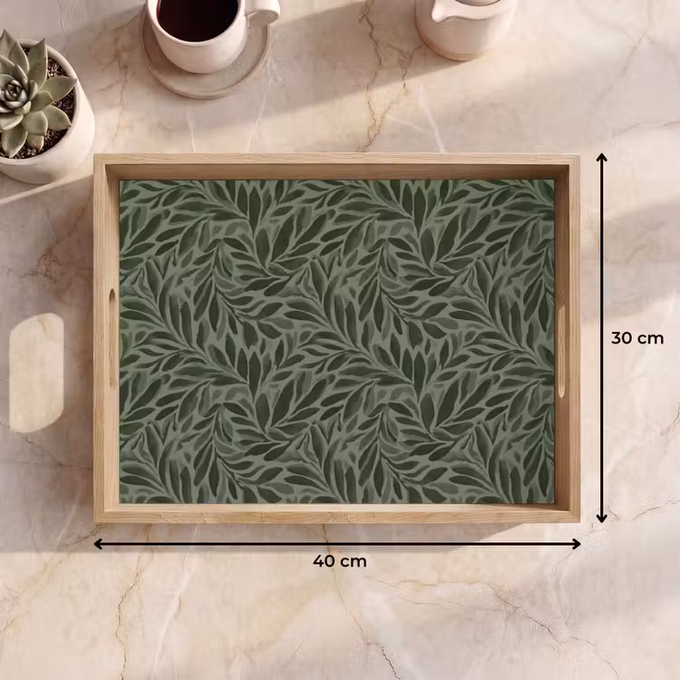 Plateau - Feuilles - Bio - Vertes — 7
