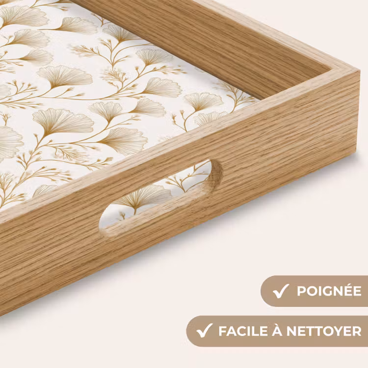 Plateau - Ginkgo - Branches - Or — 8