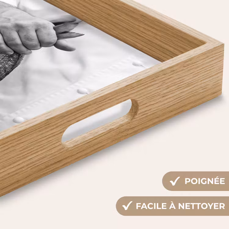 Plateau - Pêche - Chef - Noir - Blanc — 8