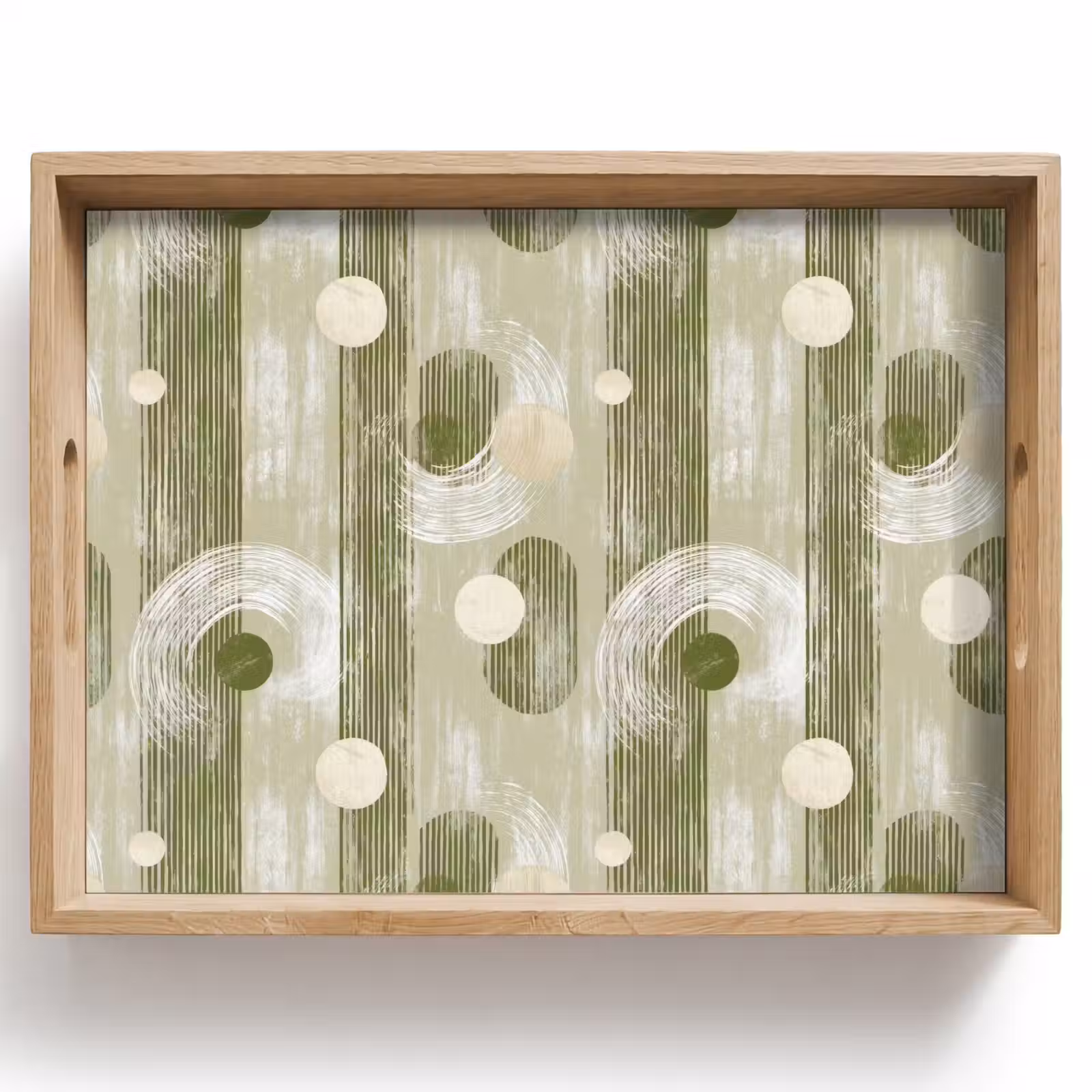 Plateau - Artistique - Moderne - Vert — 1