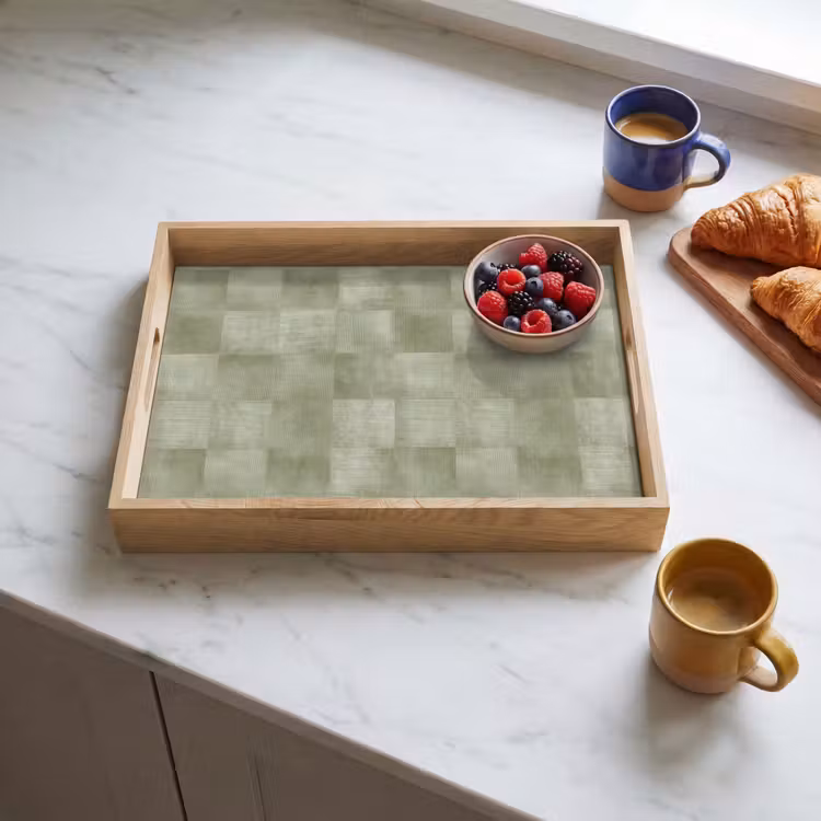 Plateau - Plats - Rustique - Vert — 3