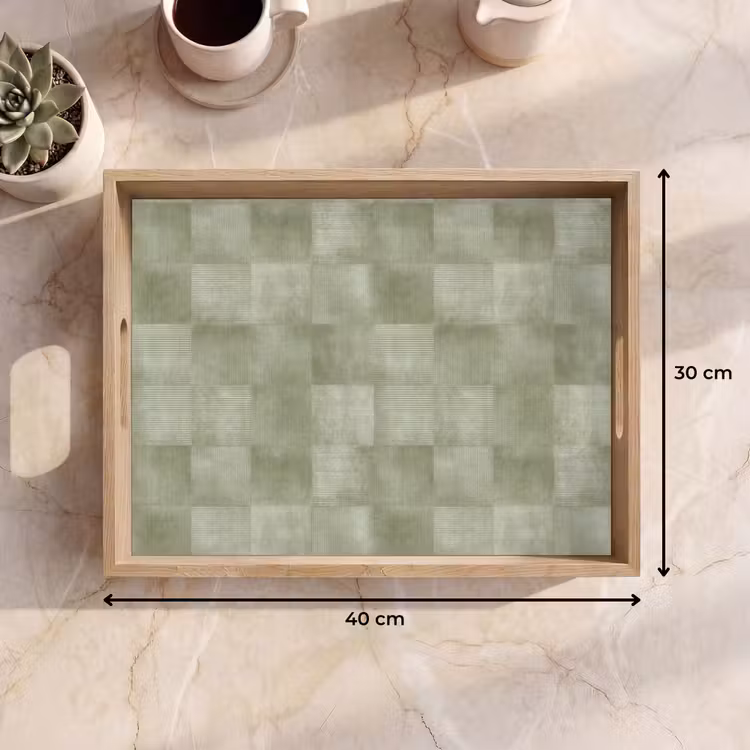 Plateau - Plats - Rustique - Vert — 7