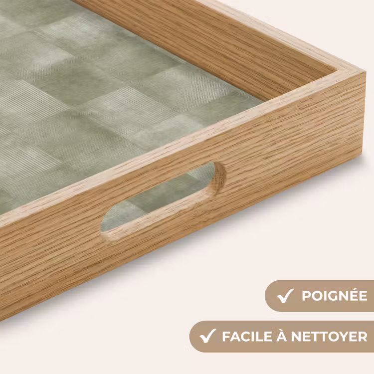 Plateau - Plats - Rustique - Vert — 8