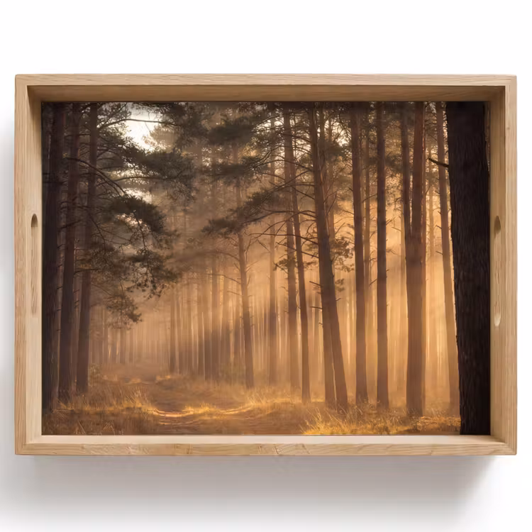 Plateau - Forêt - Brouillard - Soleil — 1