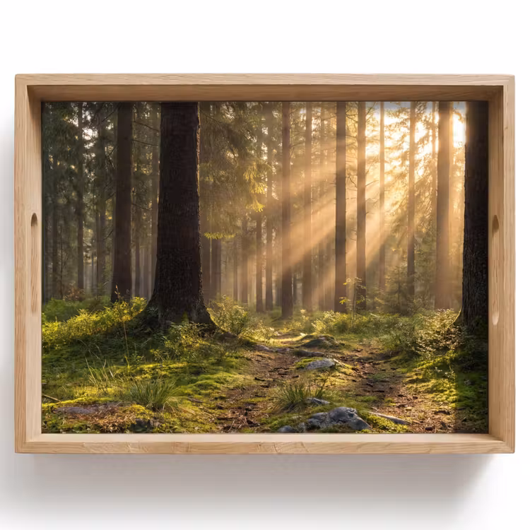 Plateau - Forêt - Soleil - Herbe — 1