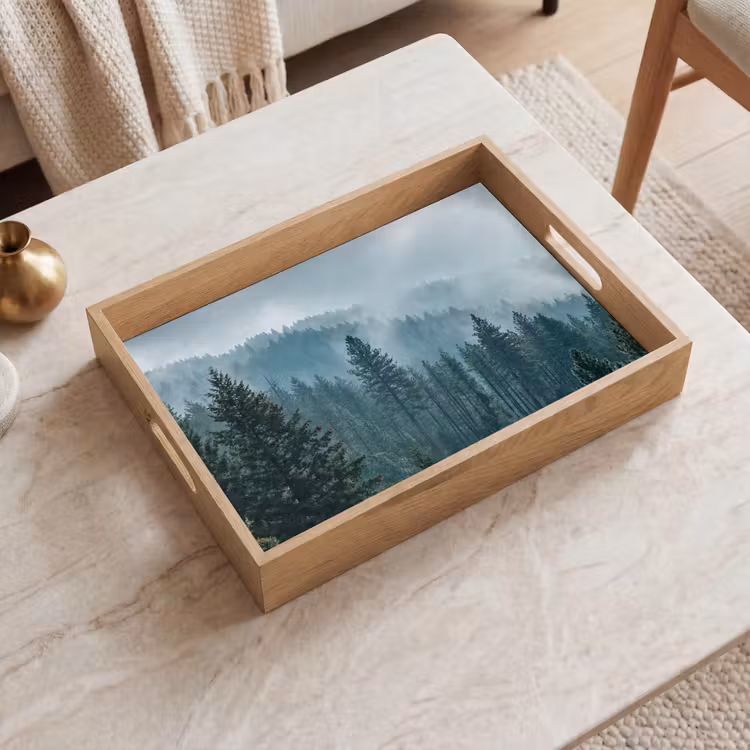 Plateau - Naaldwoud - Bergen - Fog — 2