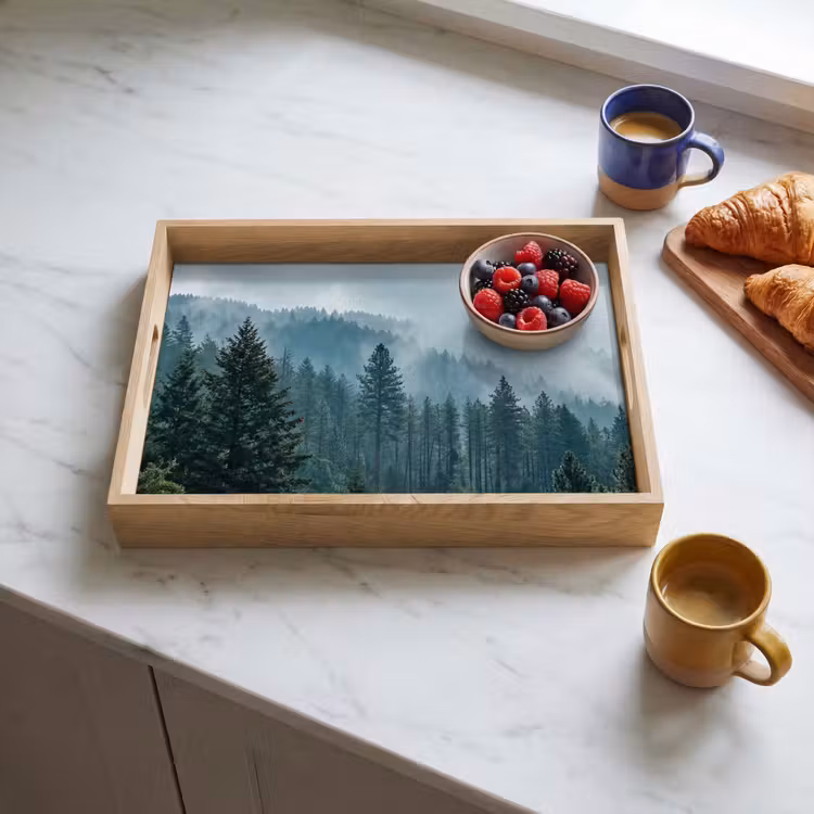 Plateau - Naaldwoud - Bergen - Fog — 3