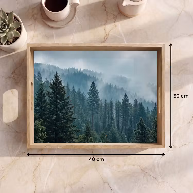 Plateau - Naaldwoud - Bergen - Fog — 7