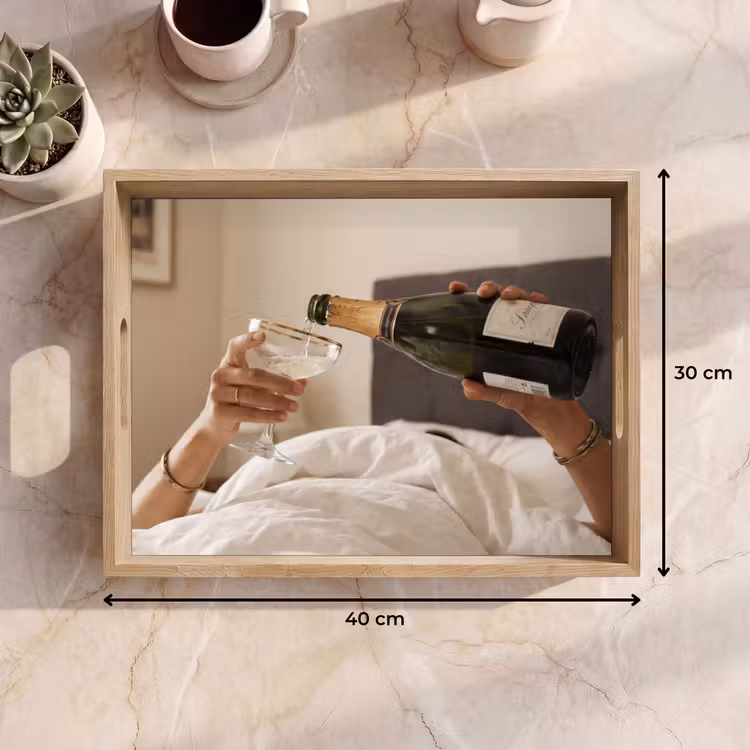 Plateau - Champagne - Lit - Bulles — 7
