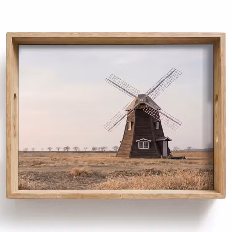 Plateau - Éoliennes - Paysage - Champ — 1