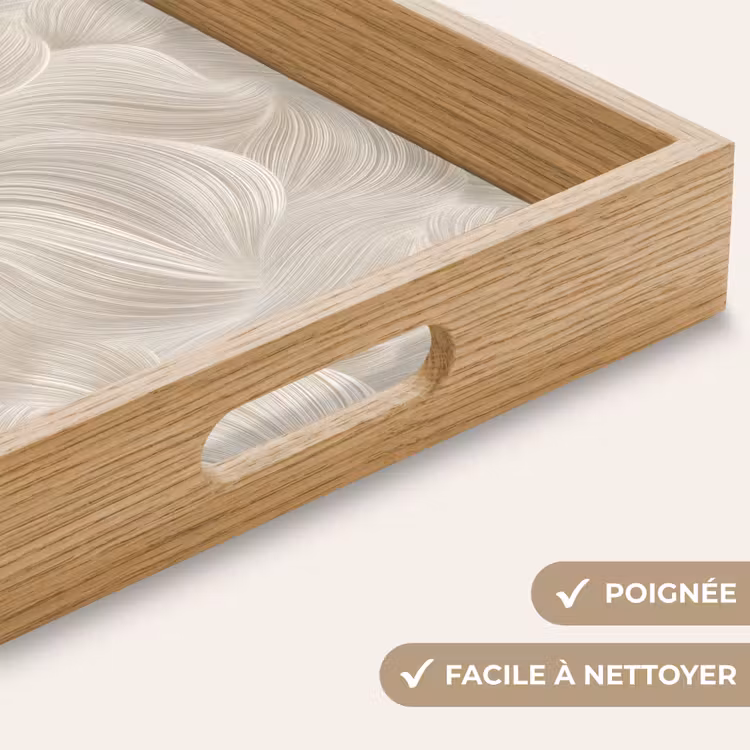Plateau - Lines - Ventilateur - Beige — 8