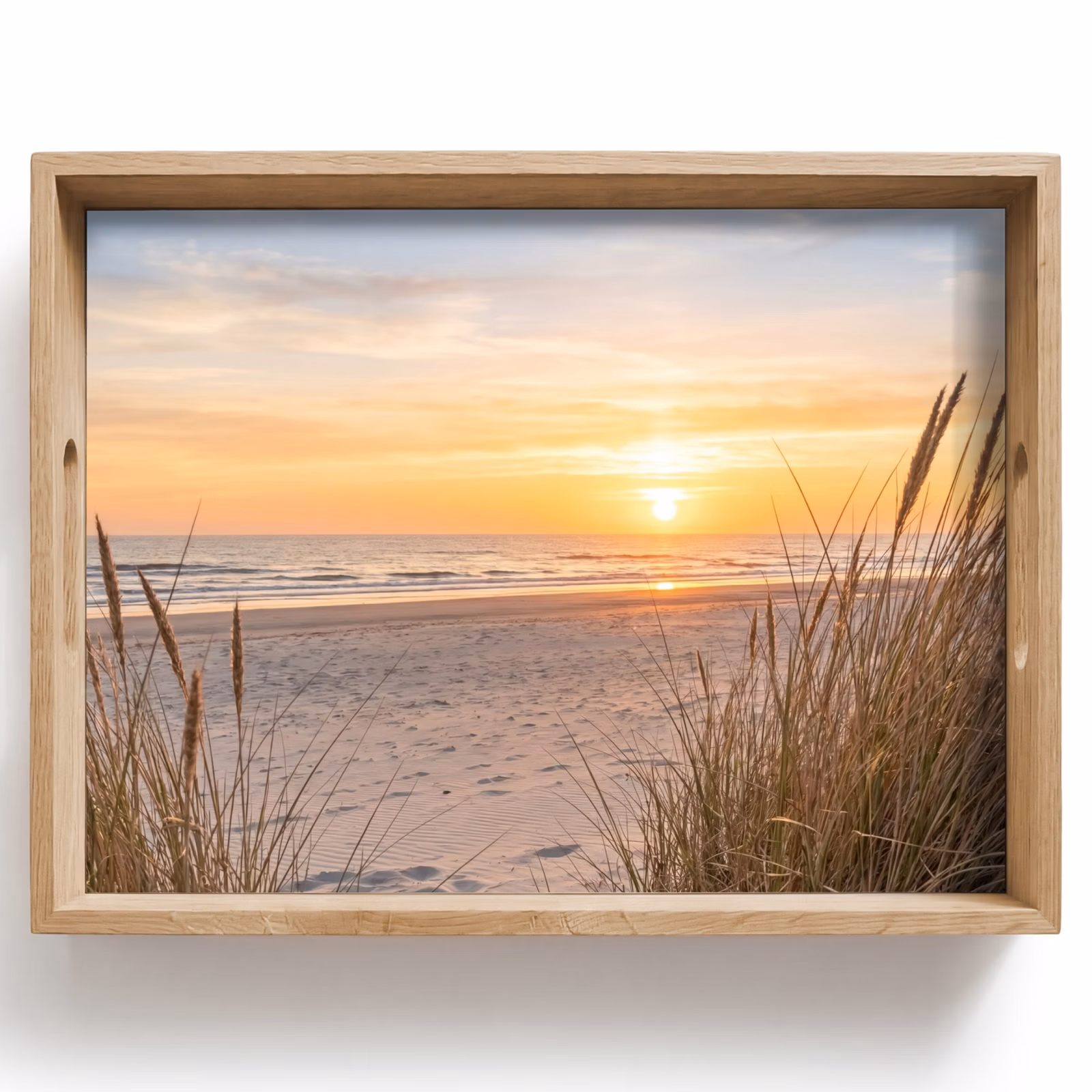 Plateau - Coucher de soleil - Dunes - Mer — 1