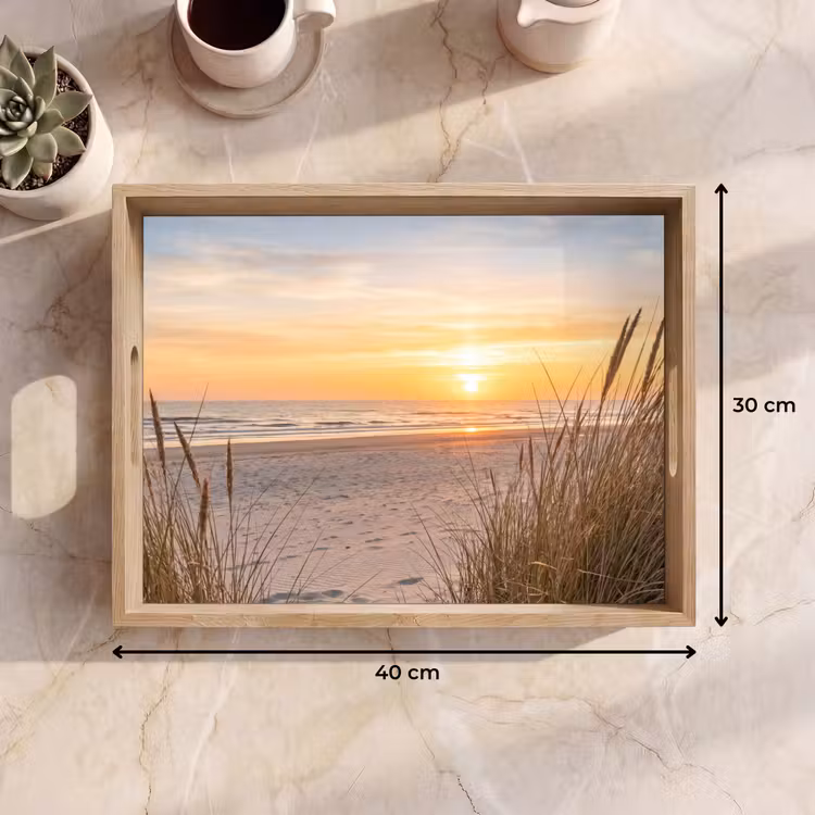 Plateau - Coucher de soleil - Dunes - Mer — 7