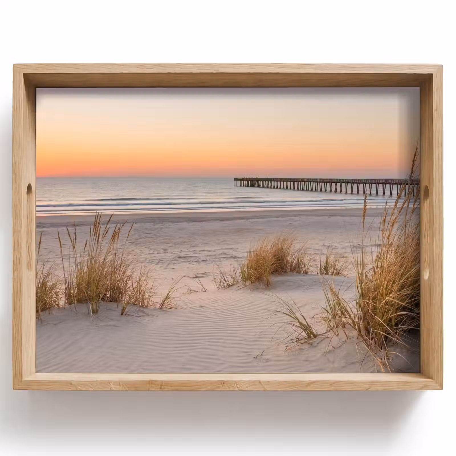 Plateau - Jetée - Coucher de soleil - Plage — 1