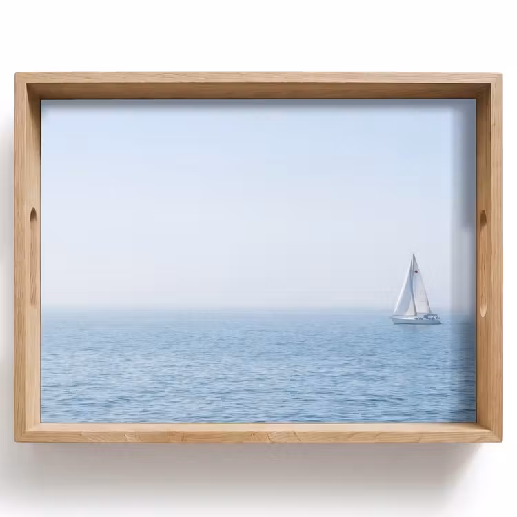 Plateau - Horizon - Voilier - Mer — 1