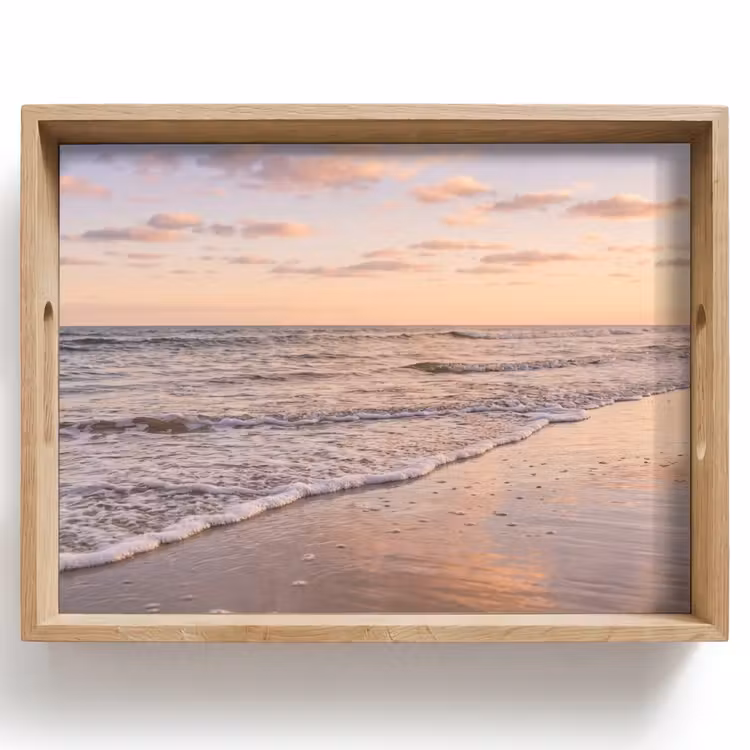 Plateau - Plage - Surf - Nuages — 1