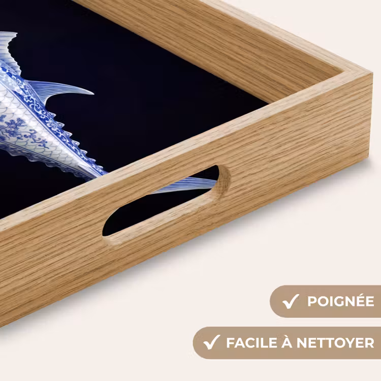 Plateau - Porcelaine - Thon - Delftware — 8