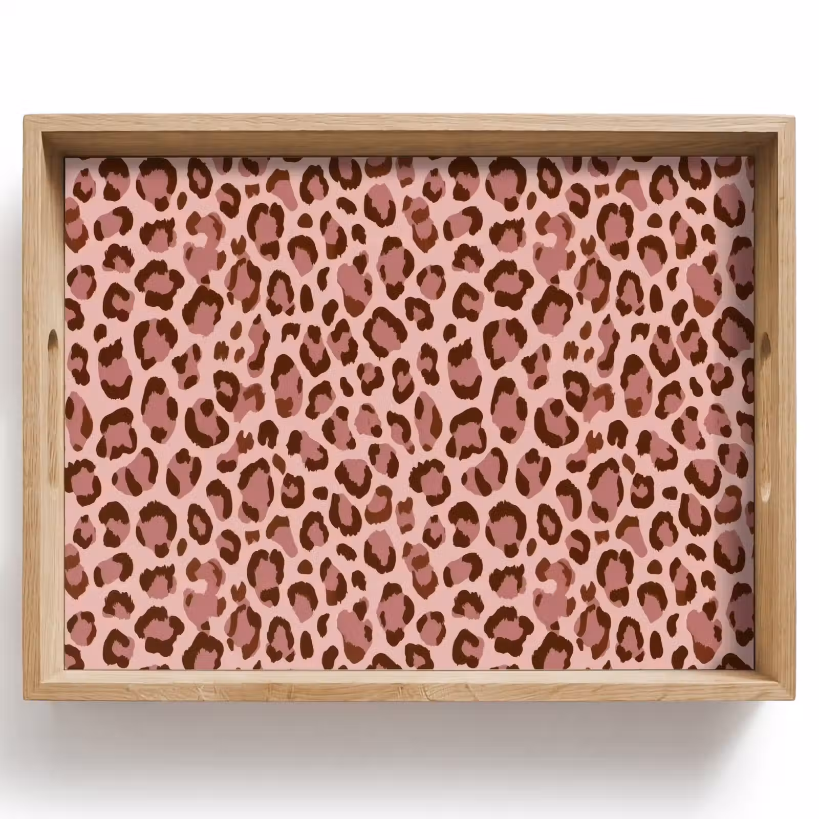 Plateau - Léopard - Motif - Rose — 1