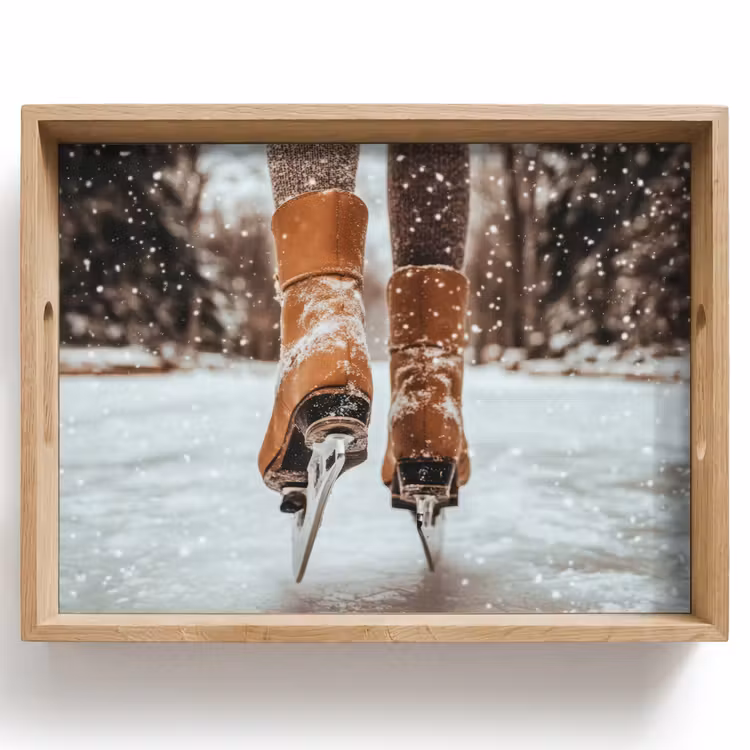 Plateau - Patinage - Glace - Hiver - Neige — 1