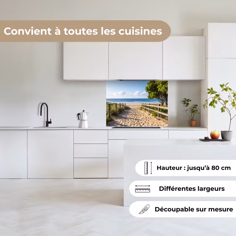 Crédence cuisine - Plage - Plage de sable - Océan - Nature — 6
