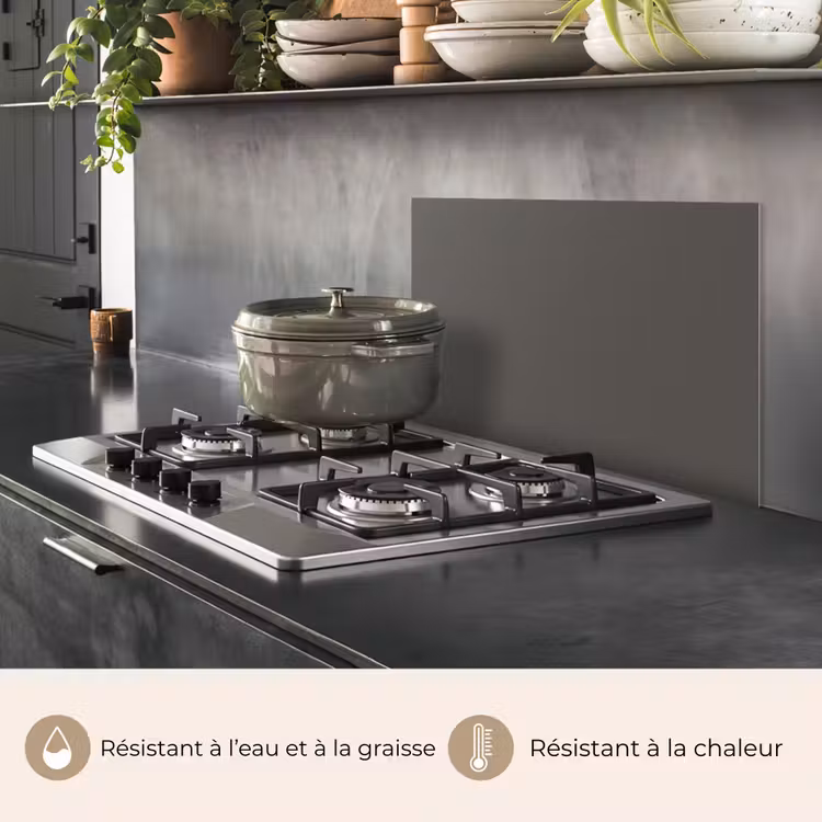 Fond de hotte - Gris - Couleurs - Solide — 2