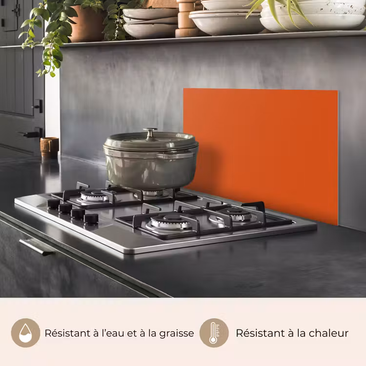 Fond de hotte - Sienne - Terre - Couleurs - Solide — 2