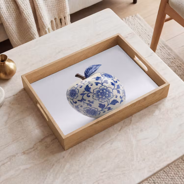Plateau - Pomme - Bleu - Classique — 2