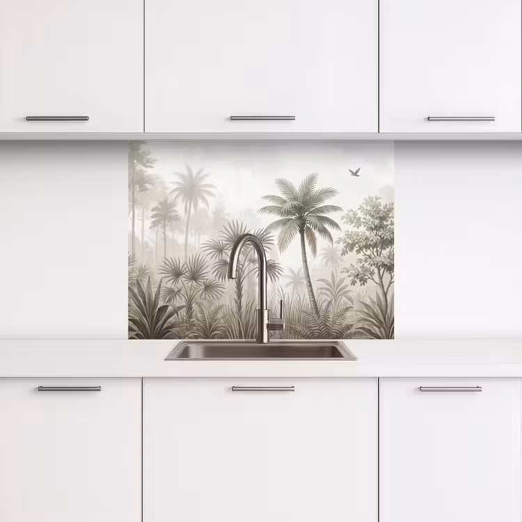 Crédence cuisine - Jungle - Palmiers - Nature — 3