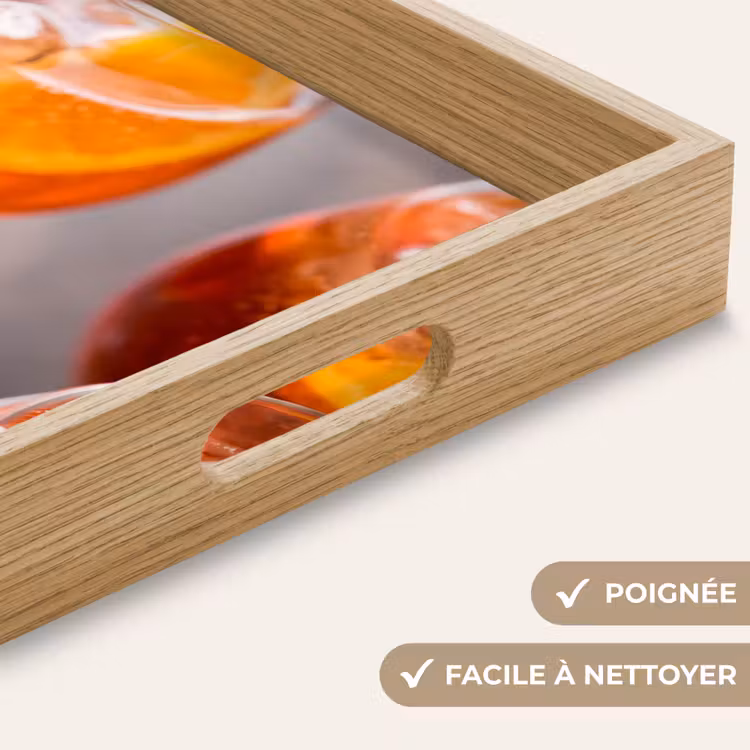 Plateau - Boisson - Orange - Glace - Été - Orange — 8