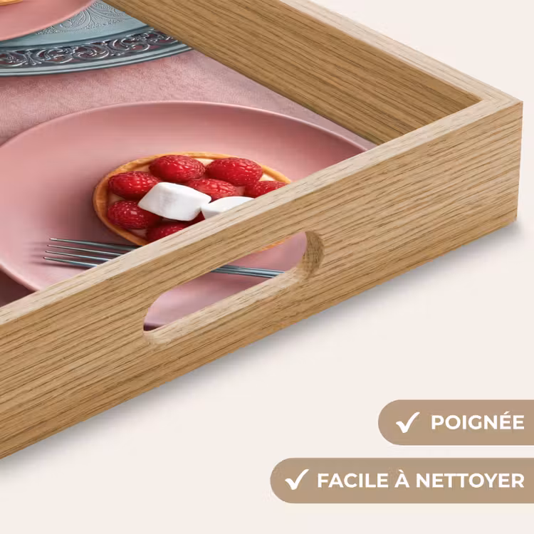 Plateau - Dessert - Gâteau - Pâtisserie - Sucré - Rose — 8