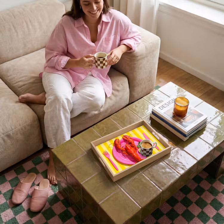 Plateau - Cuisine - Rose - Jaune - Moderne - Gastronomie — 4