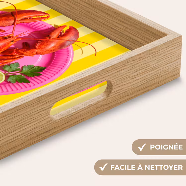 Plateau - Cuisine - Rose - Jaune - Moderne - Gastronomie — 8