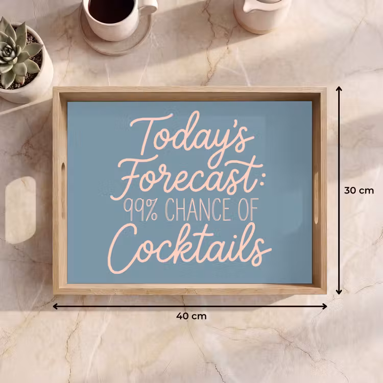 Plateau - Prévisions du jour - Cocktails - Bleu — 7