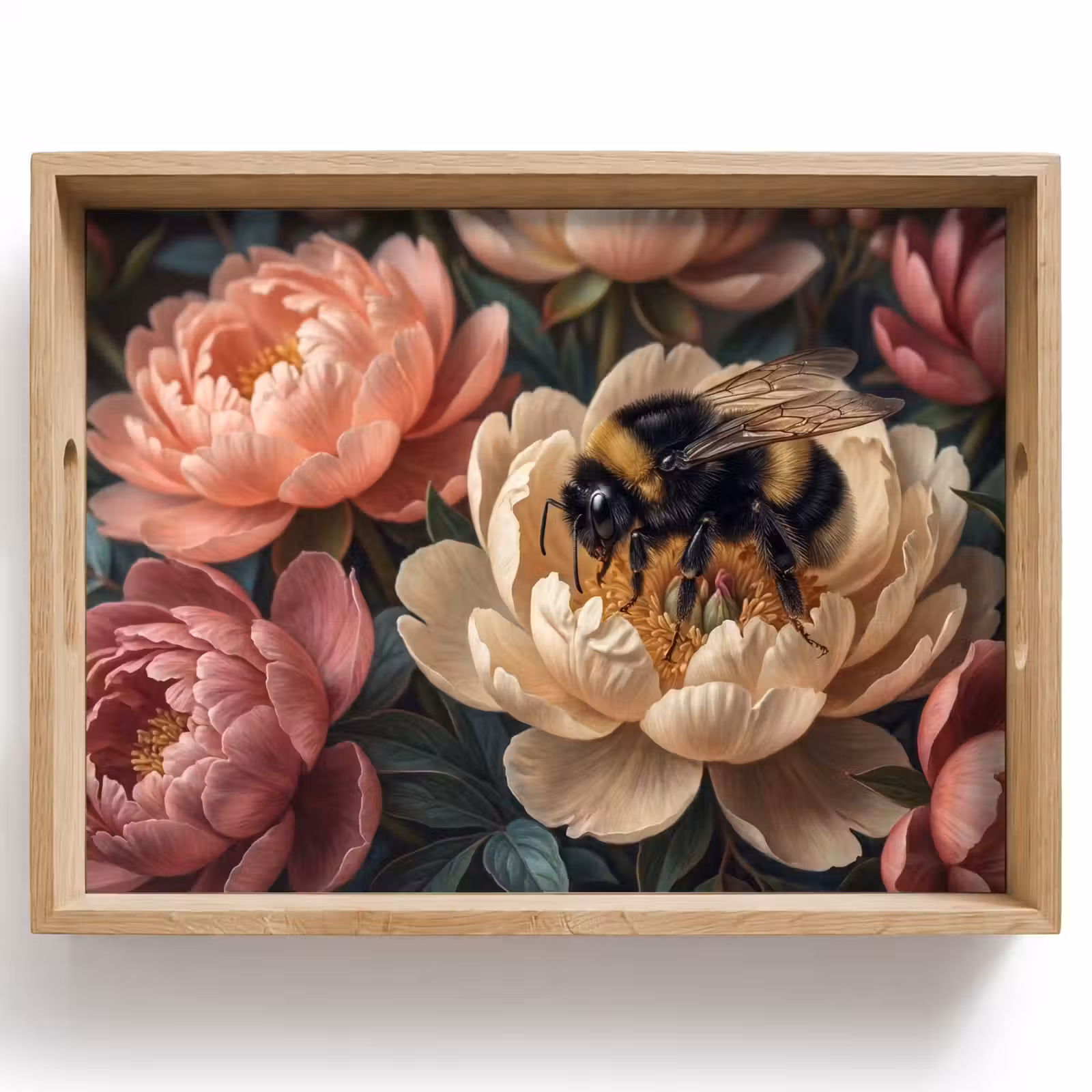 Plateau - Fleurs - Insecte - Nature - Rose — 1