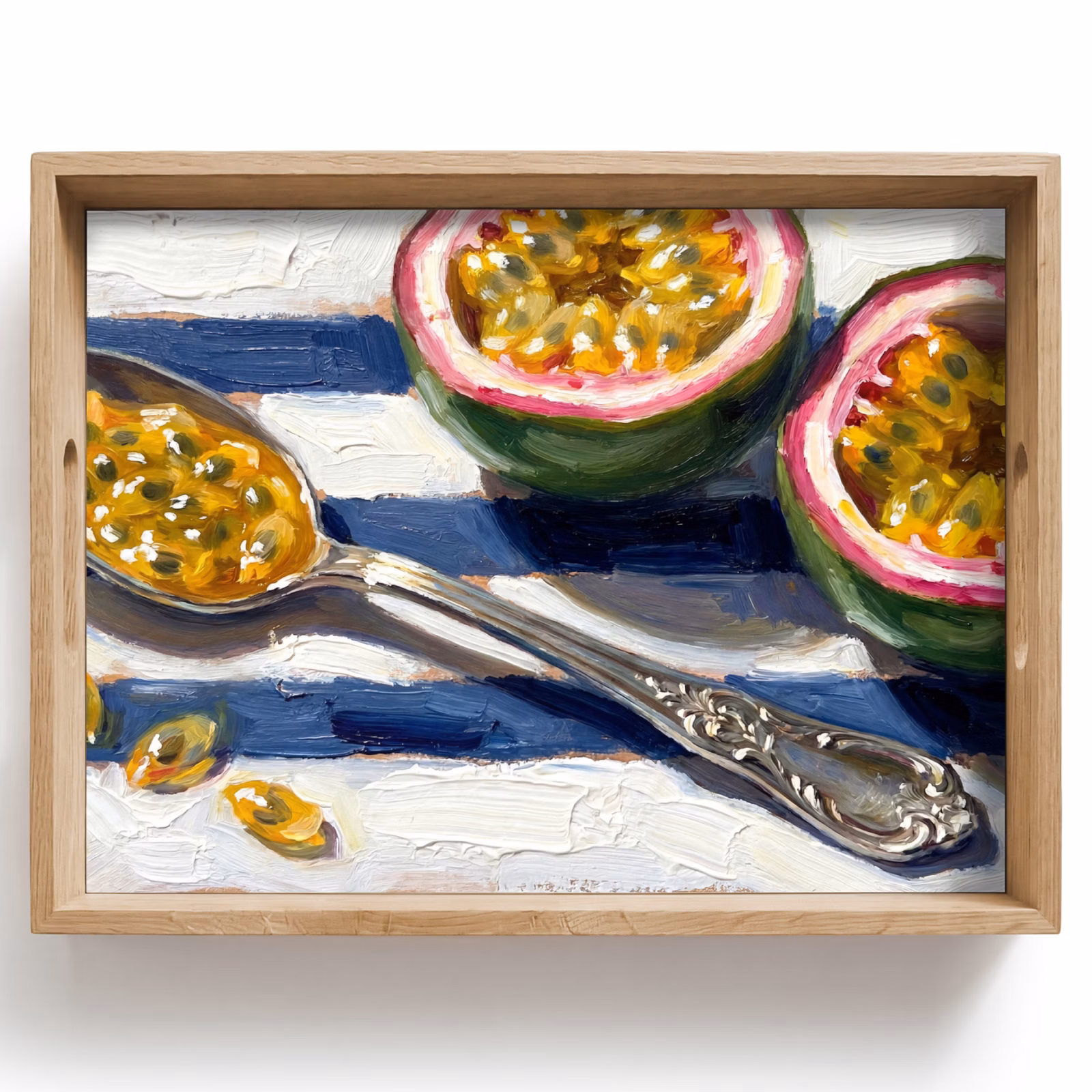 Plateau - Cuisine - Fruit de la passion - Tropicale - Moderne - Colorée — 1