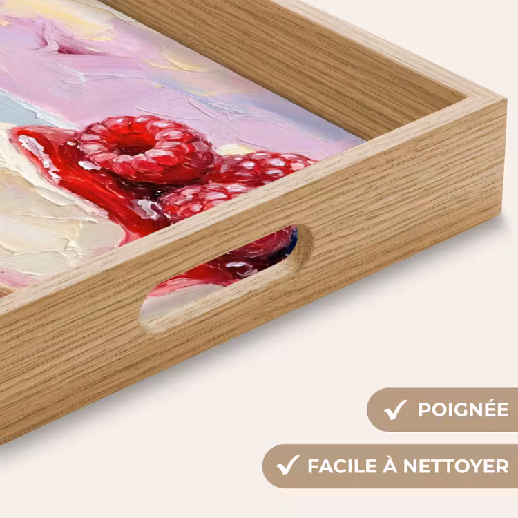 Plateau - Nourriture - Cheesecake - Baies - Abstrait - Rose — 8