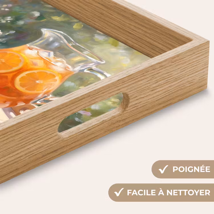 Plateau - Boisson - Citron - Été - Jardin - Jaune — 8