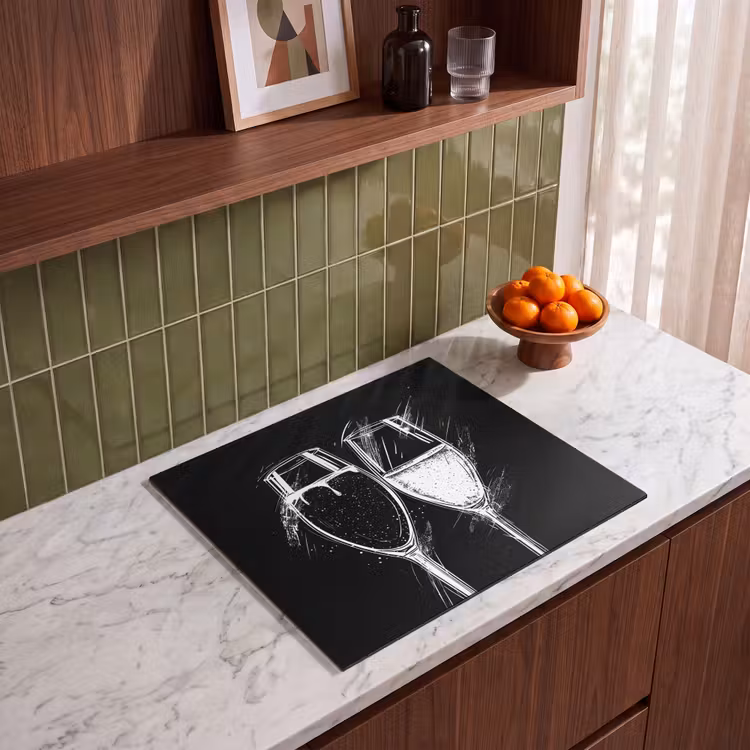 Protection plaque induction - Toast noir et blanc — 4