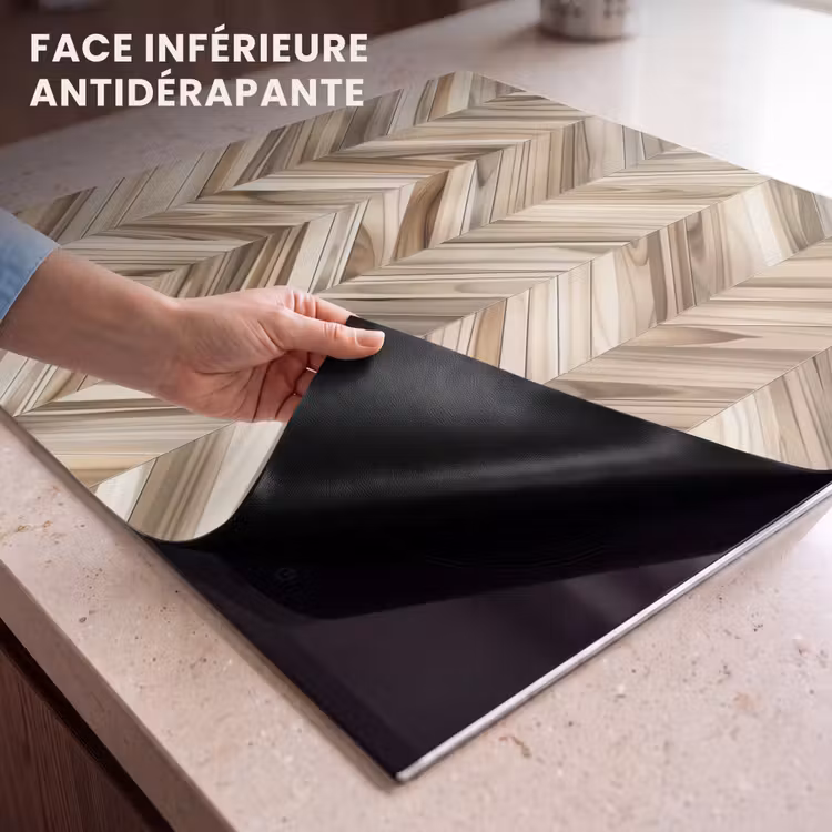 Protection plaque induction - Sunburst en bois — 7