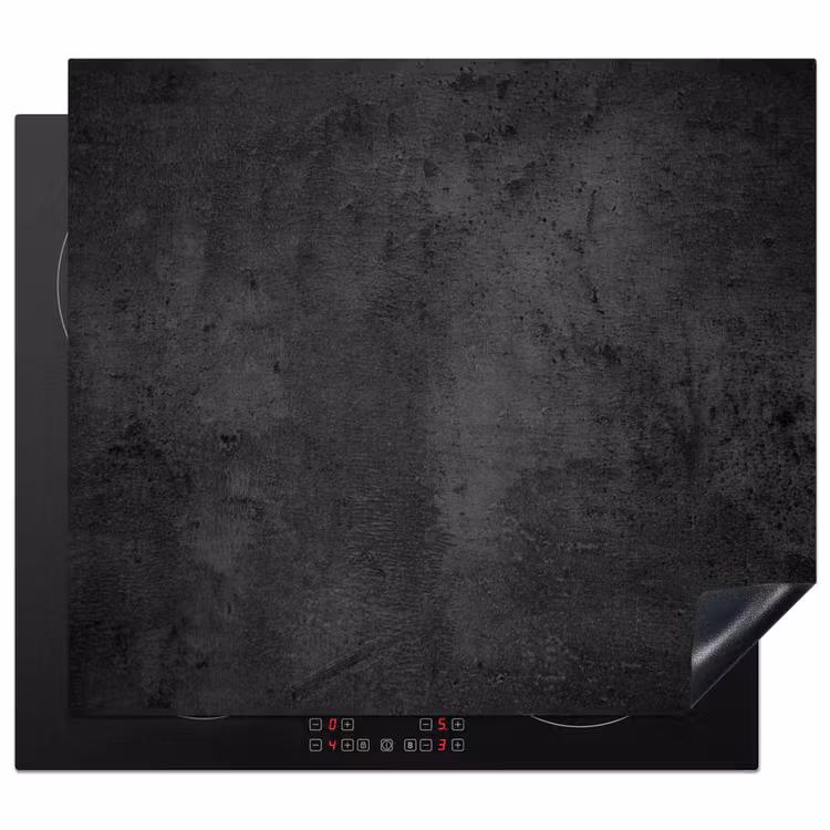 Protection plaque induction - Béton industriel gris — 1
