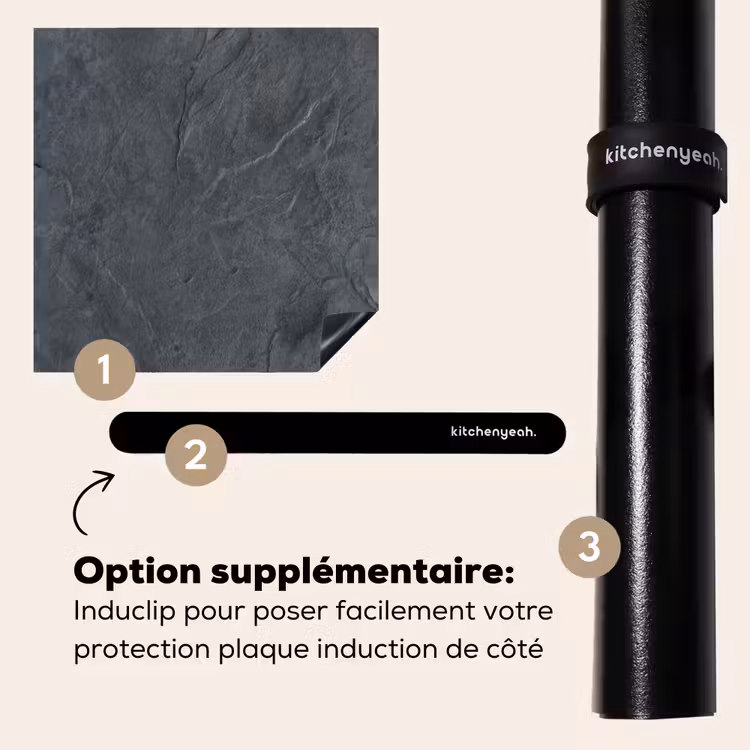 Protection plaque induction - Toile anthracite patinée — 8