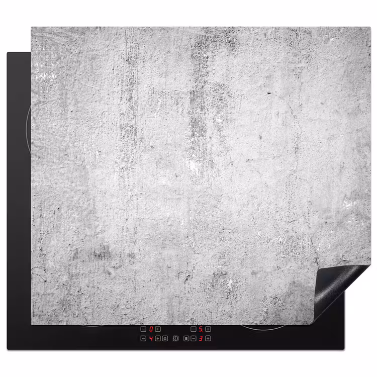 Protection plaque induction - Texture du béton usé — 1