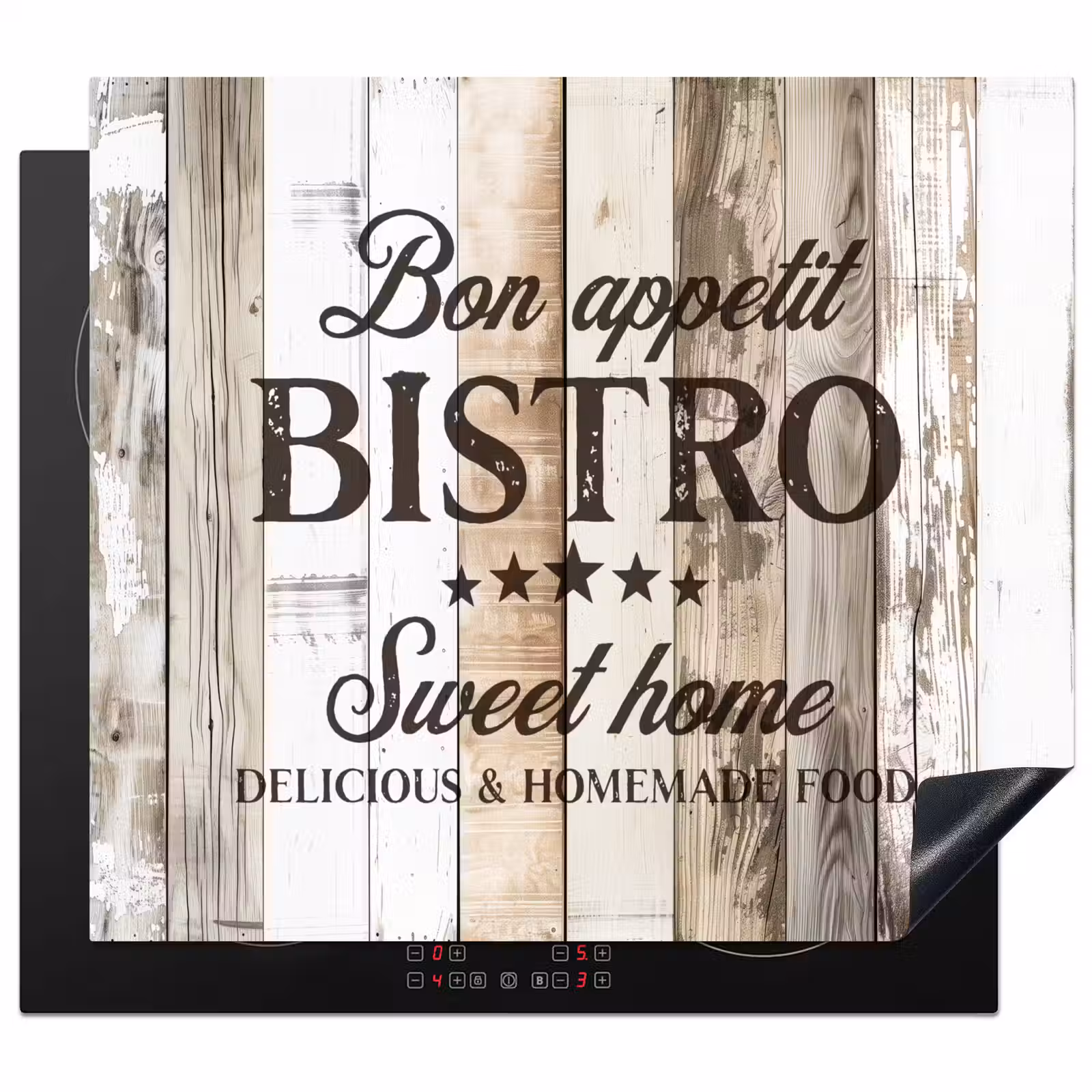 Protection plaque induction - Panneau de bienvenue Bistro — 1