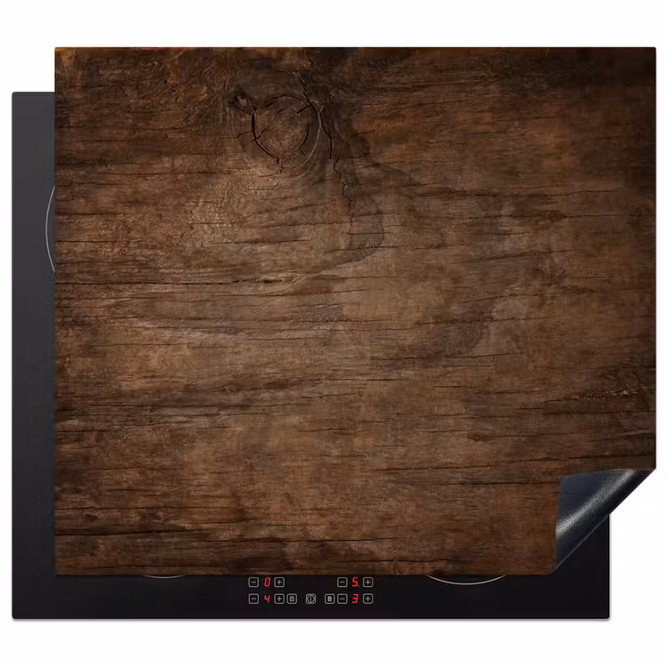Protection plaque induction - Bois de grange antique — 1